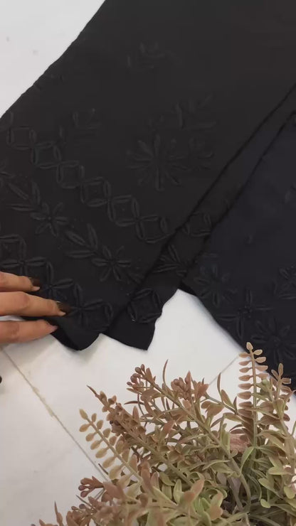 ✨ Exclusive Designer Georgette Embroidered Suit with Dupatta ✨