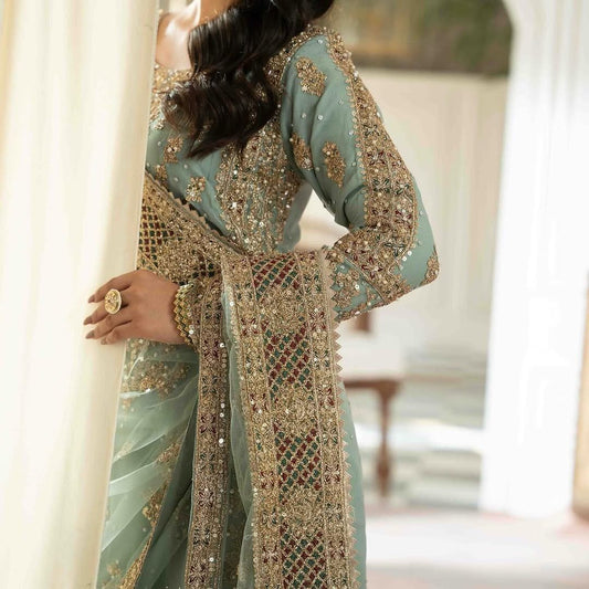 ✨ZB-Series New Designer Party Top Sharara & Dupatta Set👗✨